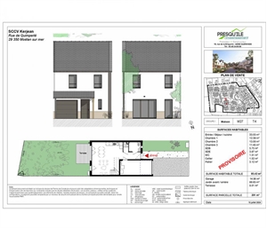 maison à la vente -   29350  MOELAN SUR MER, surface 85 m2 vente maison - UBI459687908